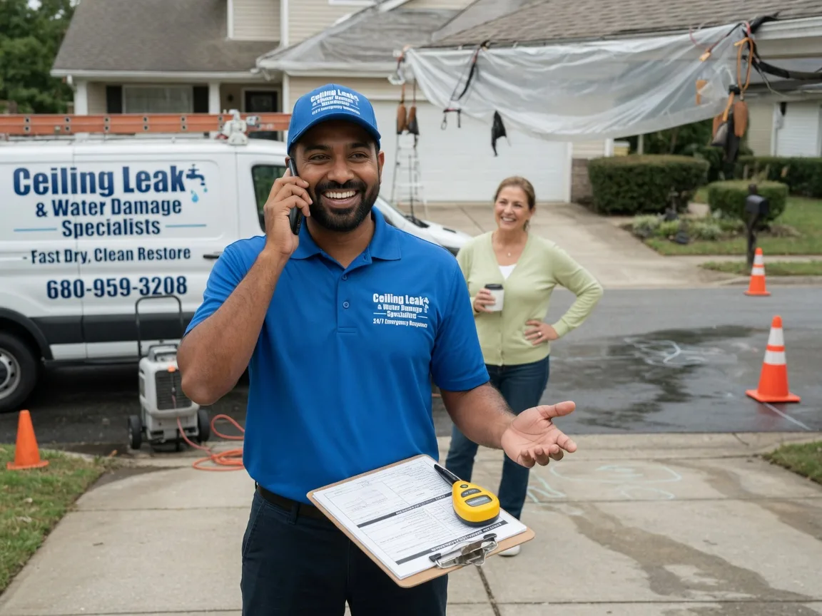 Ceiling Leak Cleanup Bourbon, MO FAQs